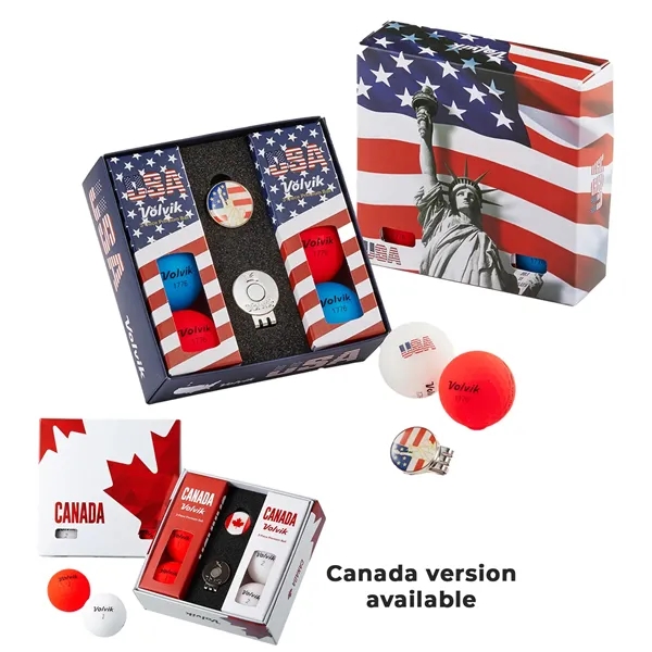 Vivid USA Half Dozen Golf Ball Pack 