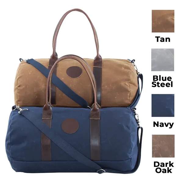 YRI Designs Waxed Canvas Duffle 