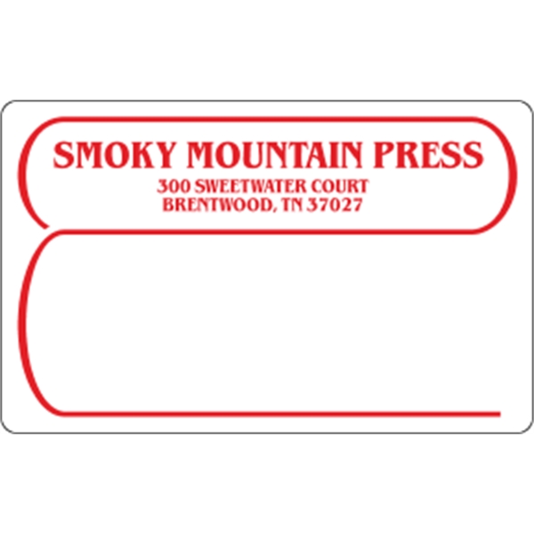 4 x 2.5" - Roll Label