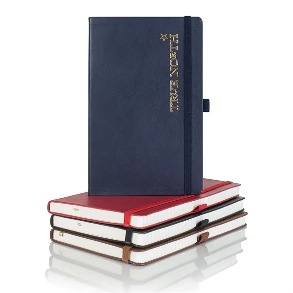 Calf Leather Medio Lined Ivory Page Journal