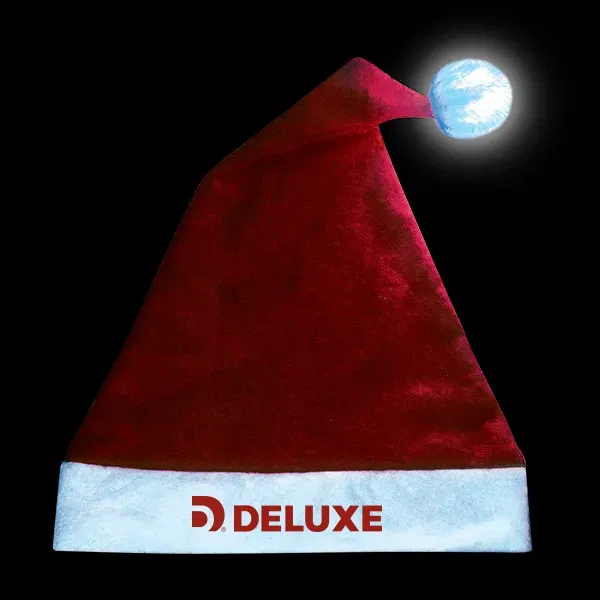 Light-Up Santa Hat