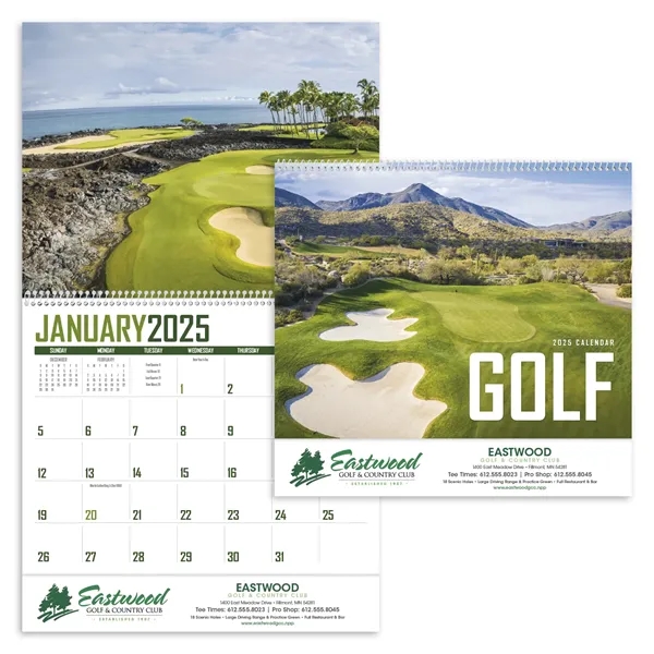 Triumph® Calendars Golf Calendar