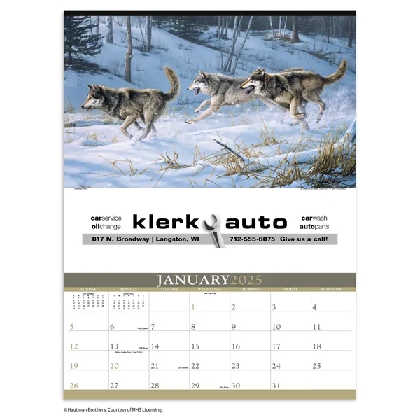 Triumph® Calendars Wildlife Art by the Hautman Brothers C...