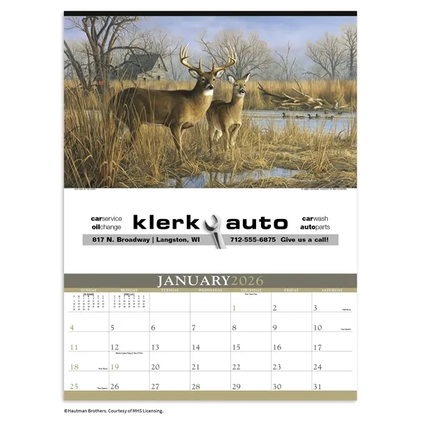 Triumph® Calendars Wildlife Art by the Hautman Brothers C...