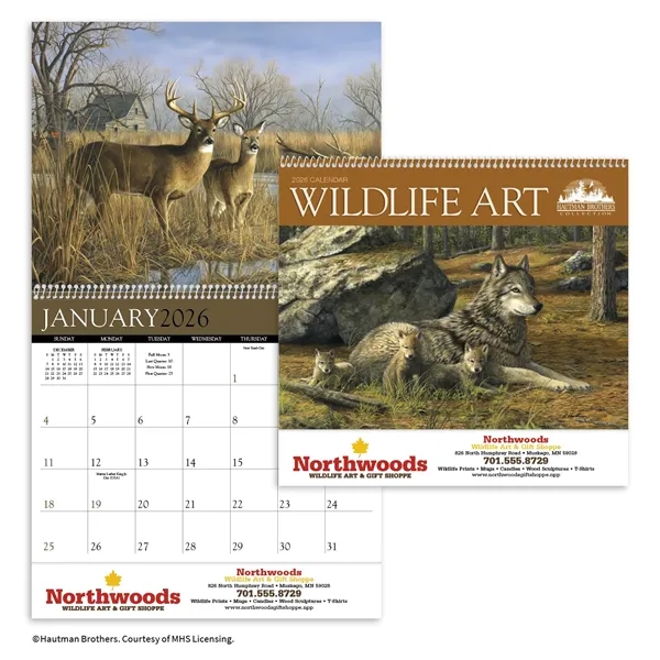 Triumph® Calendars Wildlife Art by the Hautman Brothers C...