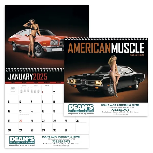Triumph® Calendars American Muscle Calendar