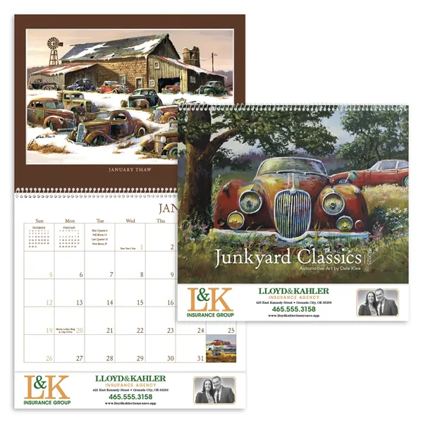 Triumph® Calendars Junkyard Classics by Dale Klee Calendar