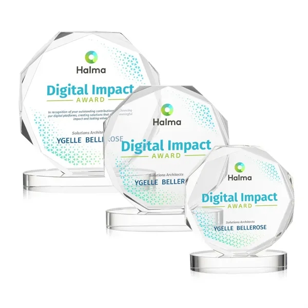 Acadian VividPrint™ Award on Alberton Base - Clear