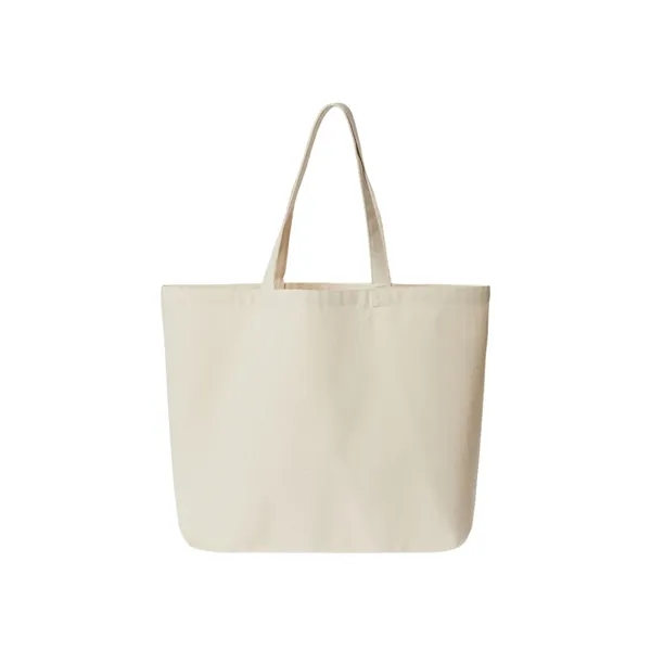 OAD Jumbo Recycled Midweight Gusseted Canvas Tote