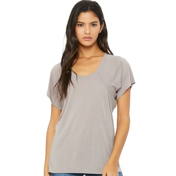 BELLA + CANVAS Women's Flowy Raglan Tee
