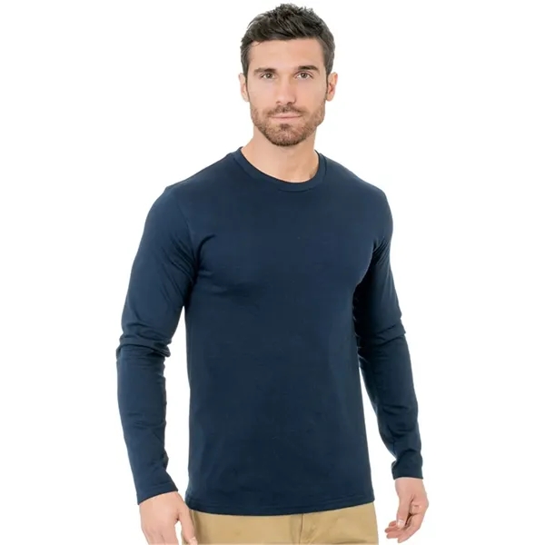 Bayside Unisex Fine Jersey Long Sleeve T-Shirt