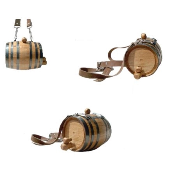 1 Liter Saint Bernard Barrel With Dog Collar