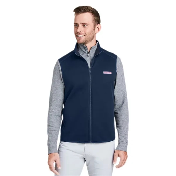 vineyard vines Men's Mountain Sweater Fleece Vest
