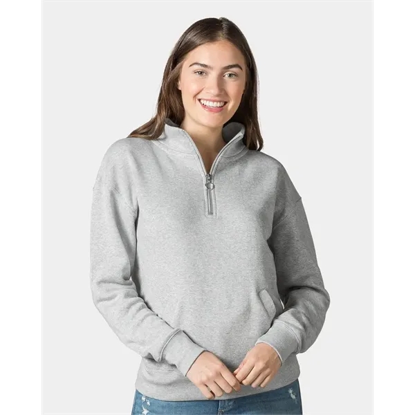 MV Sport Women's Cloud Fleece Quarter-Zip Sweatshirt