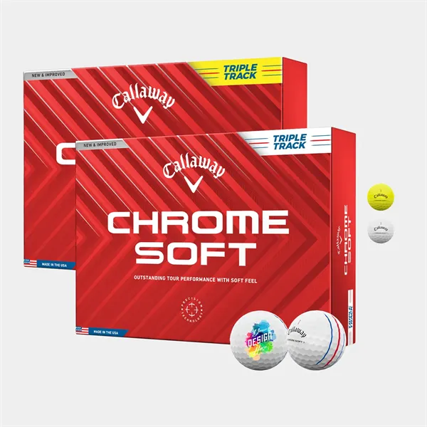 Callaway® Chrome Soft Triple Track Golf Balls