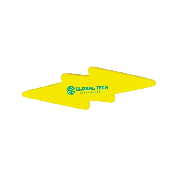 Lightning Bolt Shape Stress Ball.