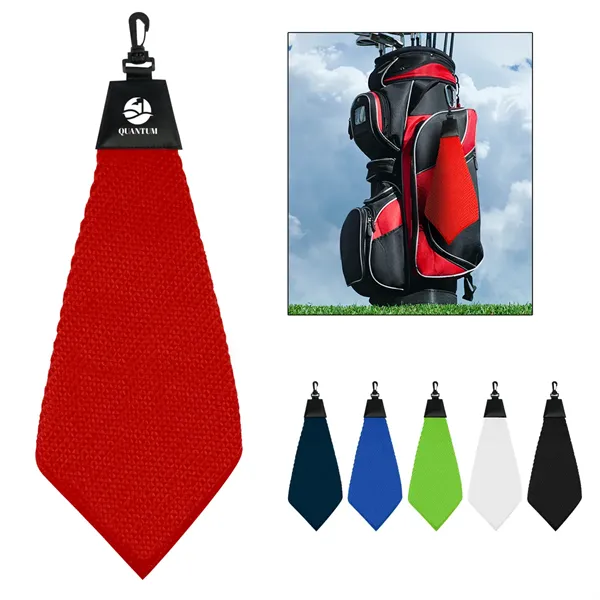 Grip Dry Waffle Golf Towel