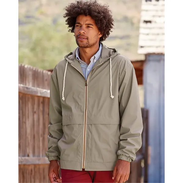 Weatherproof Unisex Vintage Hooded Rain Jacket