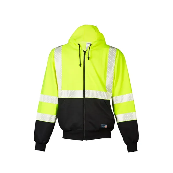 Kishigo Unisex FR Full-Zip Hooded Sweatshirt