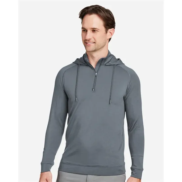 Swannies Unisex Vandyke Quarter-Zip Hooded Pullover