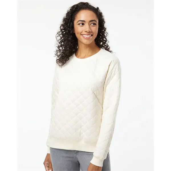 Boxercraft Women's Quilted Crewneck Pullover