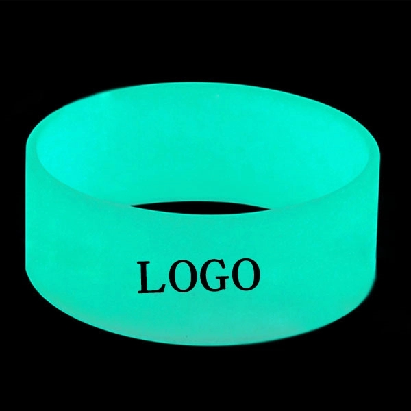 Luminous Silicone Bracelet - 1 Inch