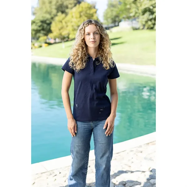 TERRA THREAD® Women's Cotton Polo Shirt GOTS & Fair Trade