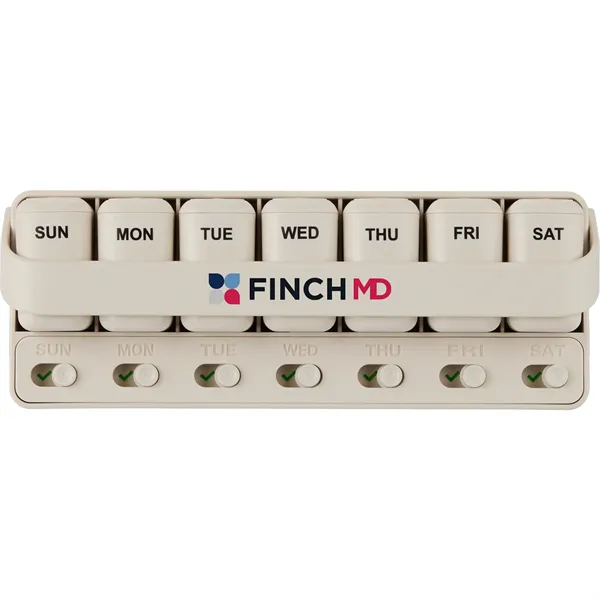 Wellable™ Daily Pill and Supplement Organizer