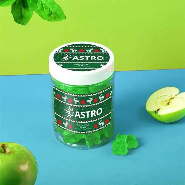 Albanese Green Apple Gummi Bears: Large Jar