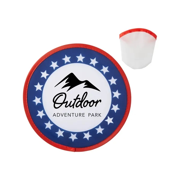 USA Patriotic Folding Flyer With Case.