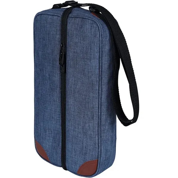 Wine Tote Bag with Cooler Compartment & Picnic Set