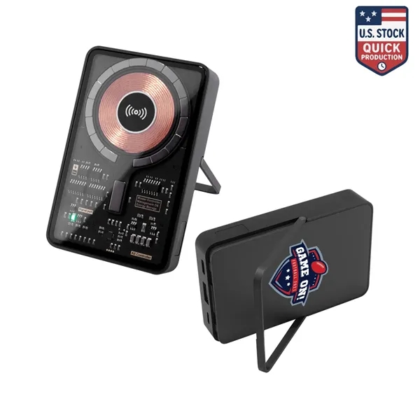 Trendy Transparent MagSafe 15W Magnetic Wireless Charger