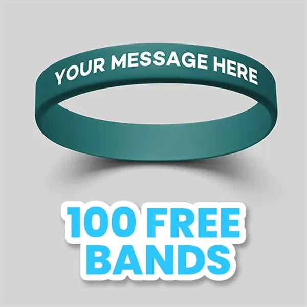 Custom Printed Silicone Wristbands