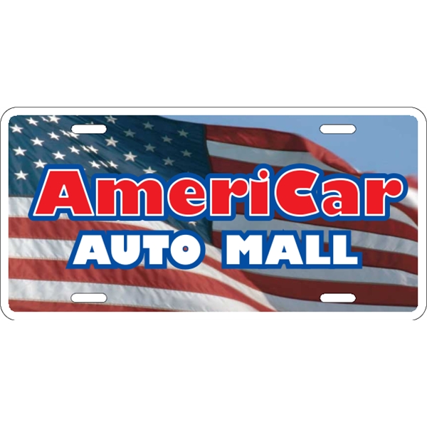 .055" Polyethylene Car Plate