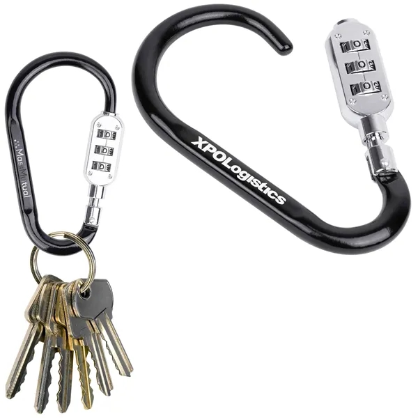 SecureLink Large Carabiner Keychain