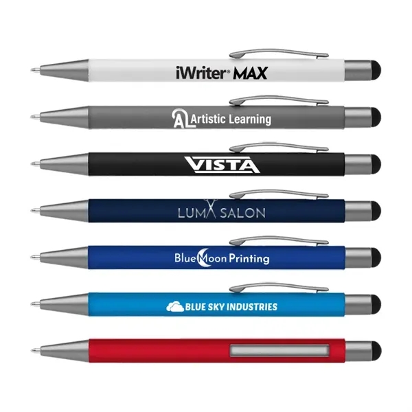 iWriter® MAX - Stylus & Rubberized Metal Hybrid Ink Gel Pen