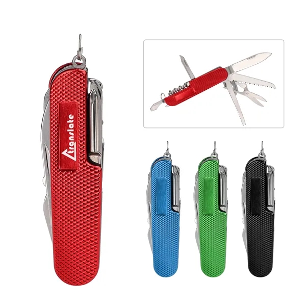11 In 1 Portable Stainless Steel Multitool Pocket Knife
