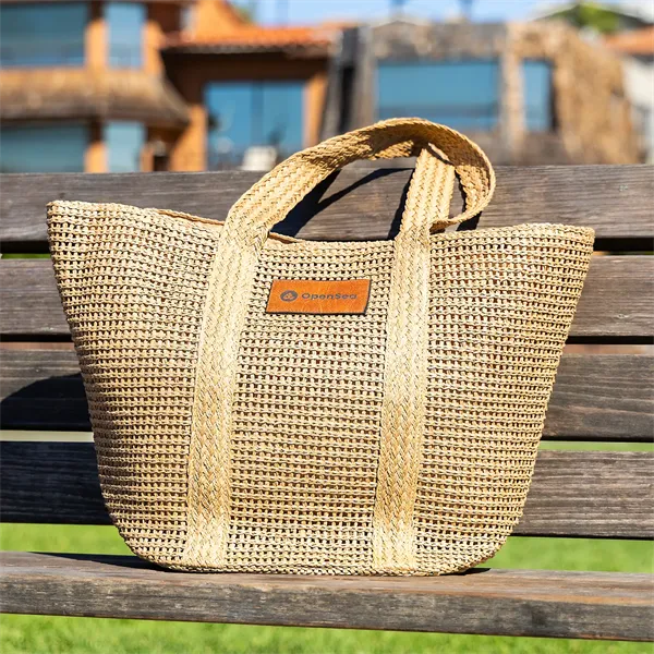 The Castaway Straw Tote