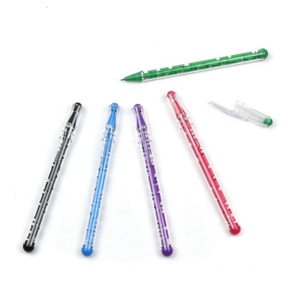 Plastic Maze Ballpoint Pen