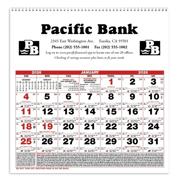 Triumph® Calendars Small Almanac