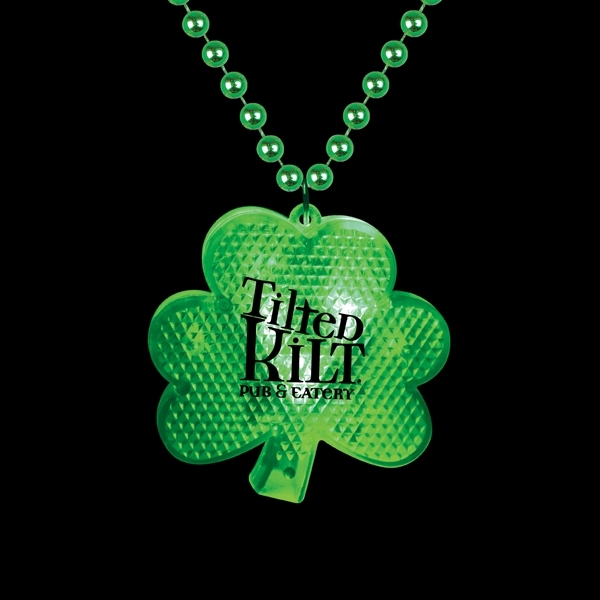 Light-Up Shamrock Medallion Beads