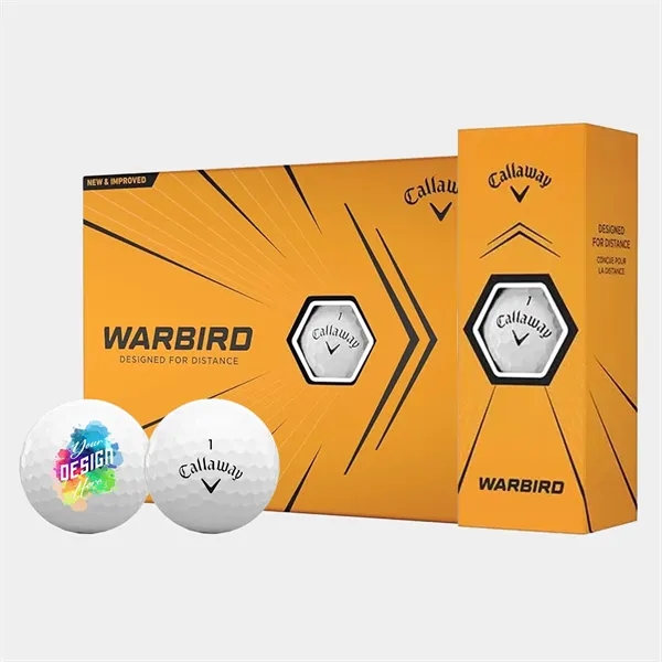 Callaway Warbird Golf Balls with Custom Imprints