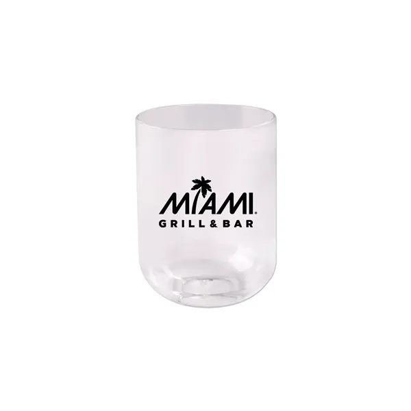 12 Oz Stemless Plastic Wine Tumbler