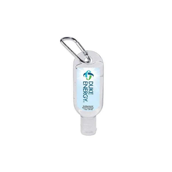 Hand Sanitizer with Carabiner