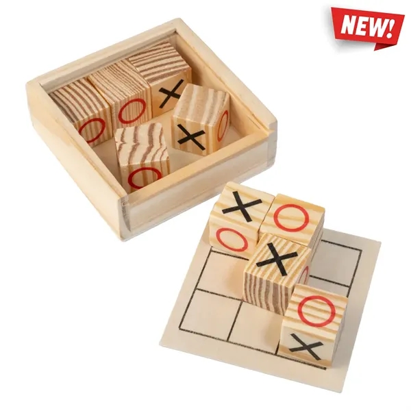 Wooden Tic-Tac-Toe