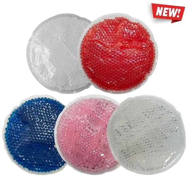 Large Circle Gel Beads Hot/Cold Pack