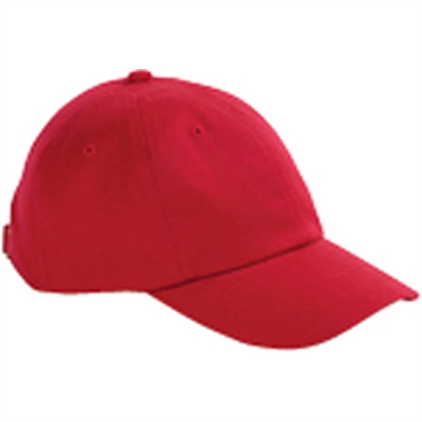 Big Accessories Youth 6-Panel Brushed Twill Unstructured Cap
