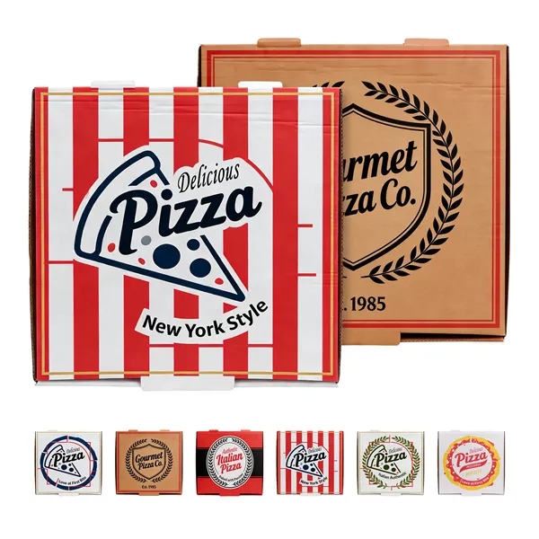 12" Full Color Custom Corrugated Pizza Box Food Package