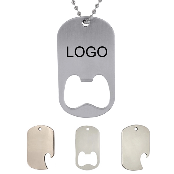 Dog Tag Bottle Opener