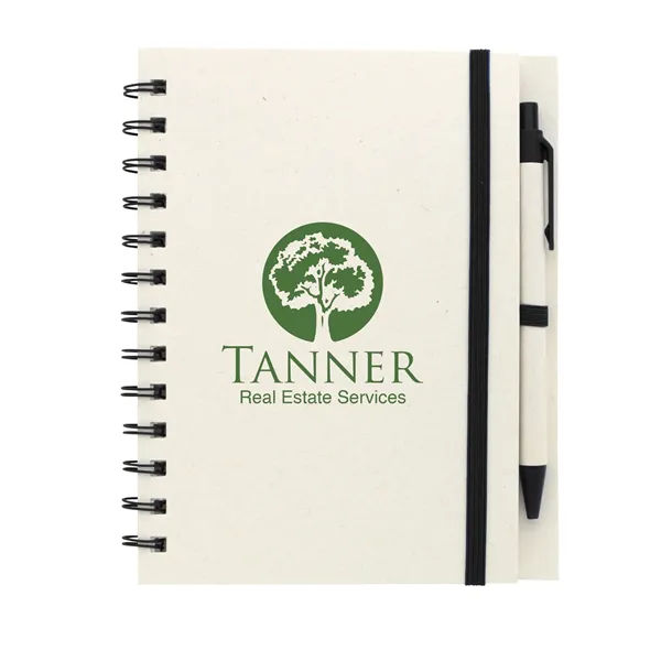 Good Value™ BoC Recycled Paper Spiral Notebook with Pen